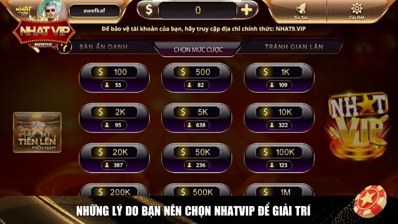 Giới thiệu Nhatvip - Những sức hút nổi bật của cổng game