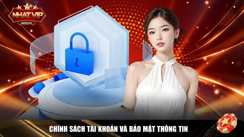 chinh sach tai khoan va bao mat Nhatvip cam kết bảo mật tuyệt đối thông tin người chơi