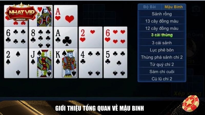 gioi thieu mau binh nhatvip Giới thiệu tổng quan về trò chơi Mậu Binh