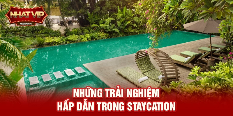 Staycation (Du lịch tại chỗ) – Xu hướng nghỉ dưỡng hiện đại được nhatvip đồng hành