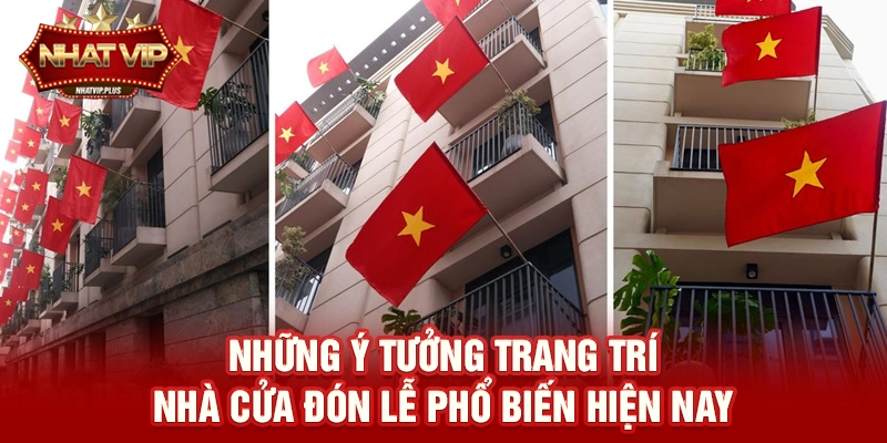 Những ý tưởng Trang trí nhà cửa đón lễ phổ biến hiện nay